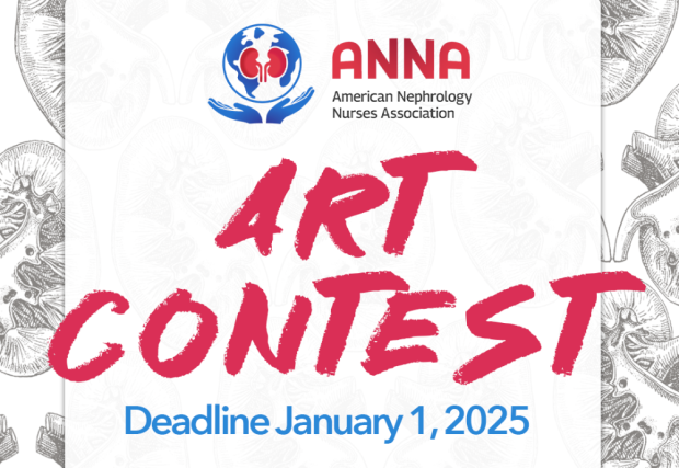 background is a black and white kidney pattern, overlayed by a white box with the text "Art Contest Deadline January 1, 2025"